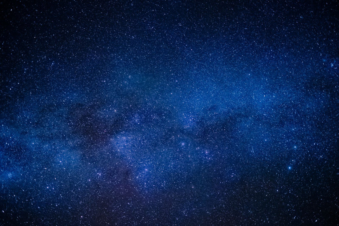 A starry night sky