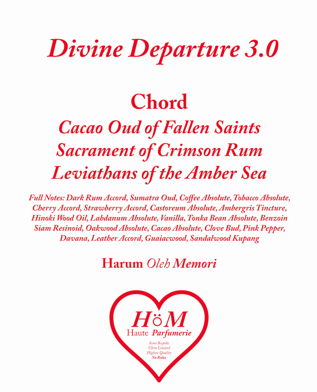 Divine Departure V3 50ml