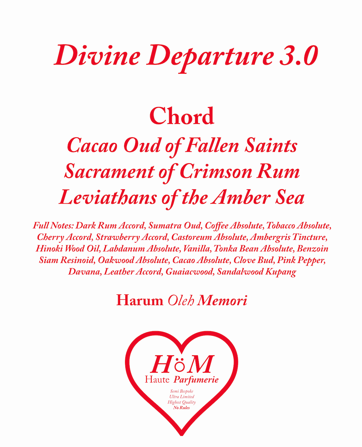 Divine Departure V3 50ml