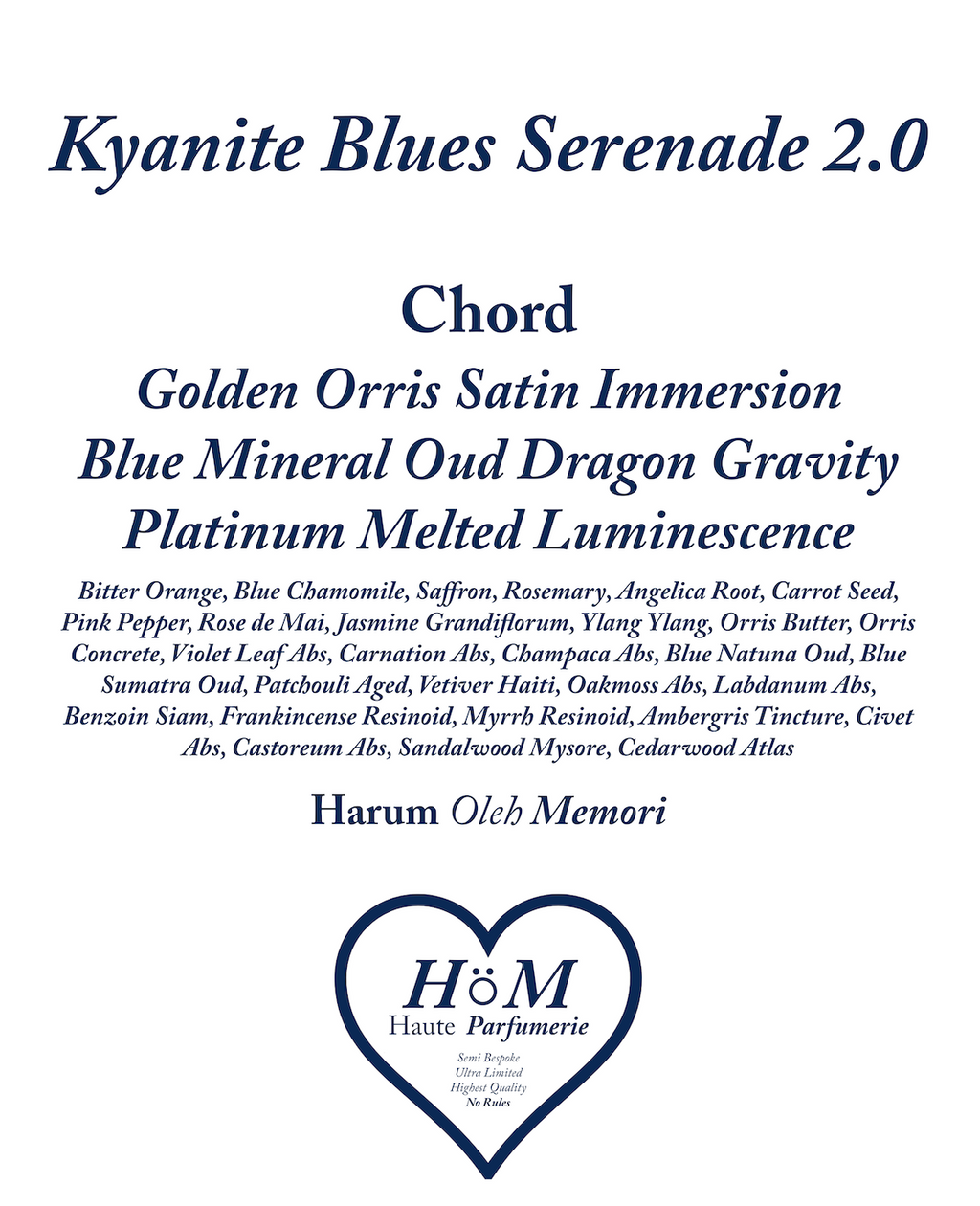 Kyanite Blues Serenade V2 50ml