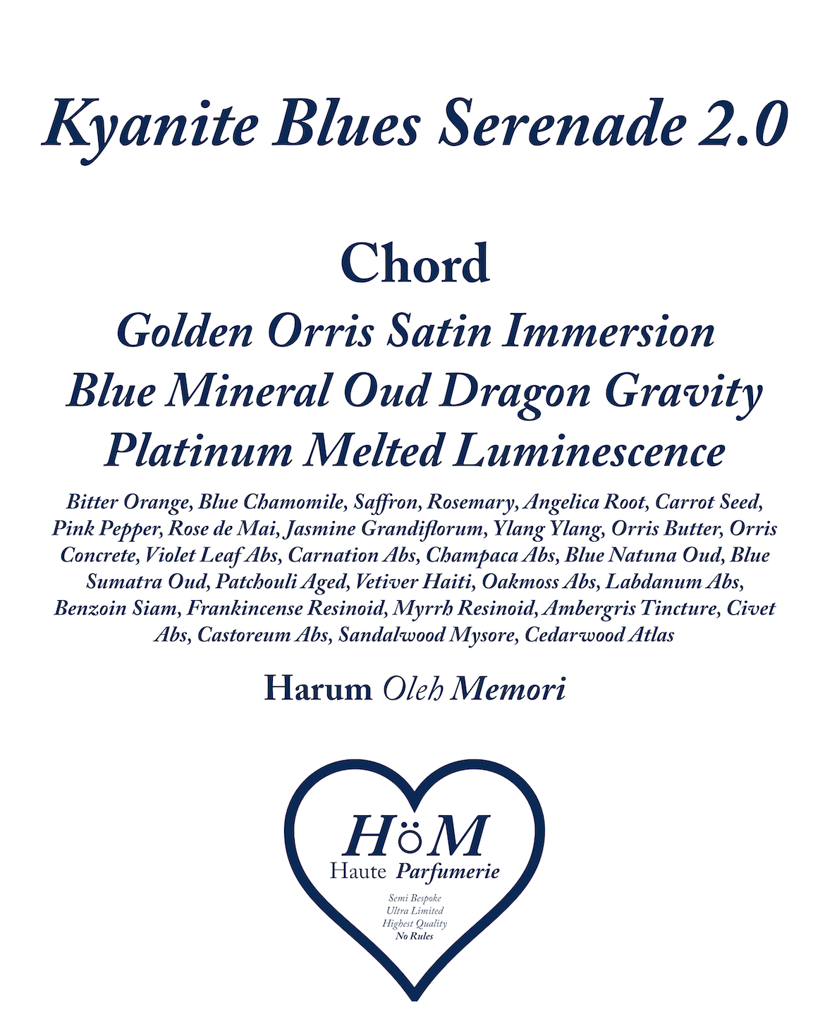 Kyanite Blues Serenade V2 50ml