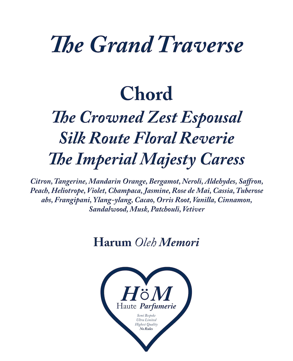 The Grand Traverse 50ml