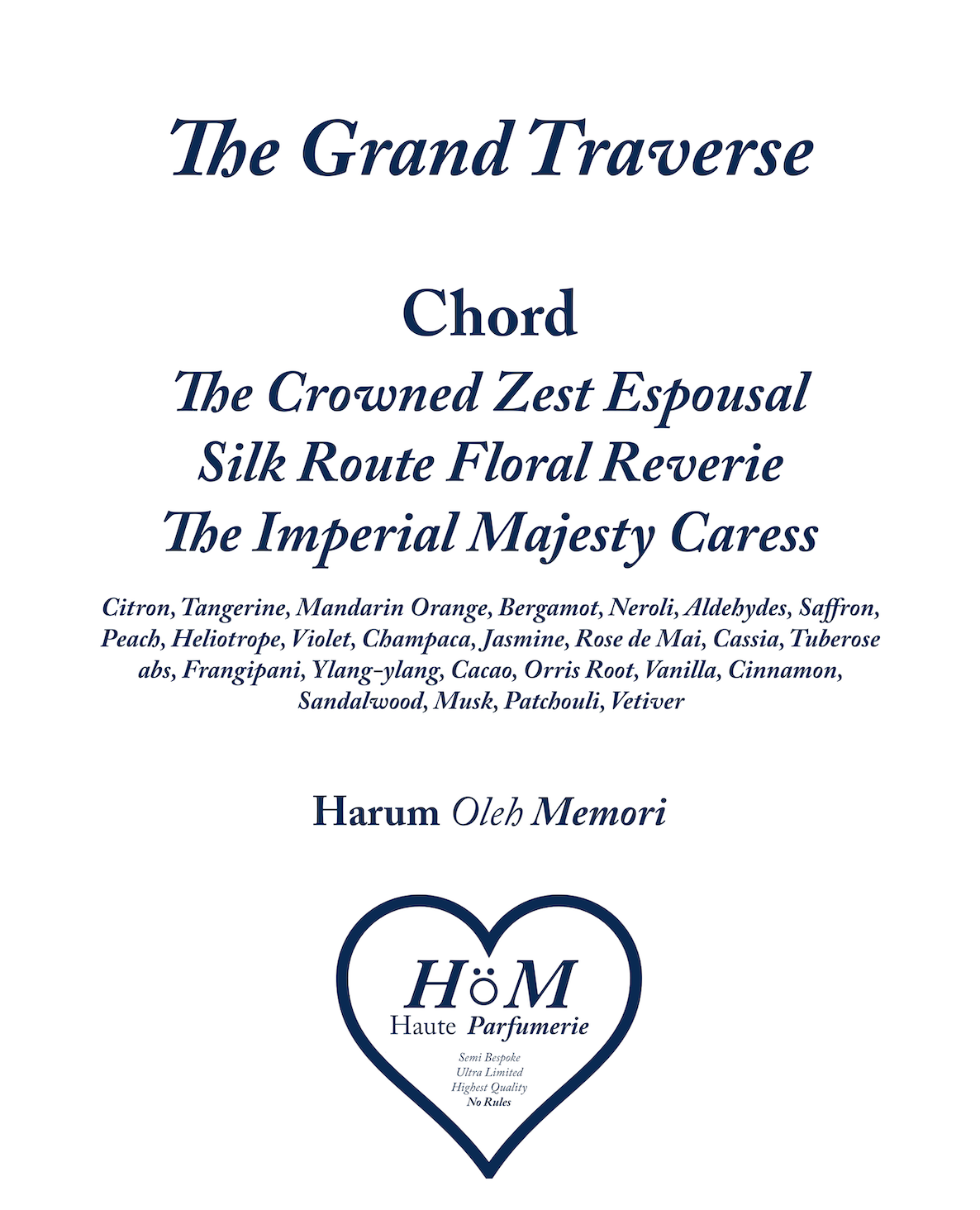 The Grand Traverse 50ml
