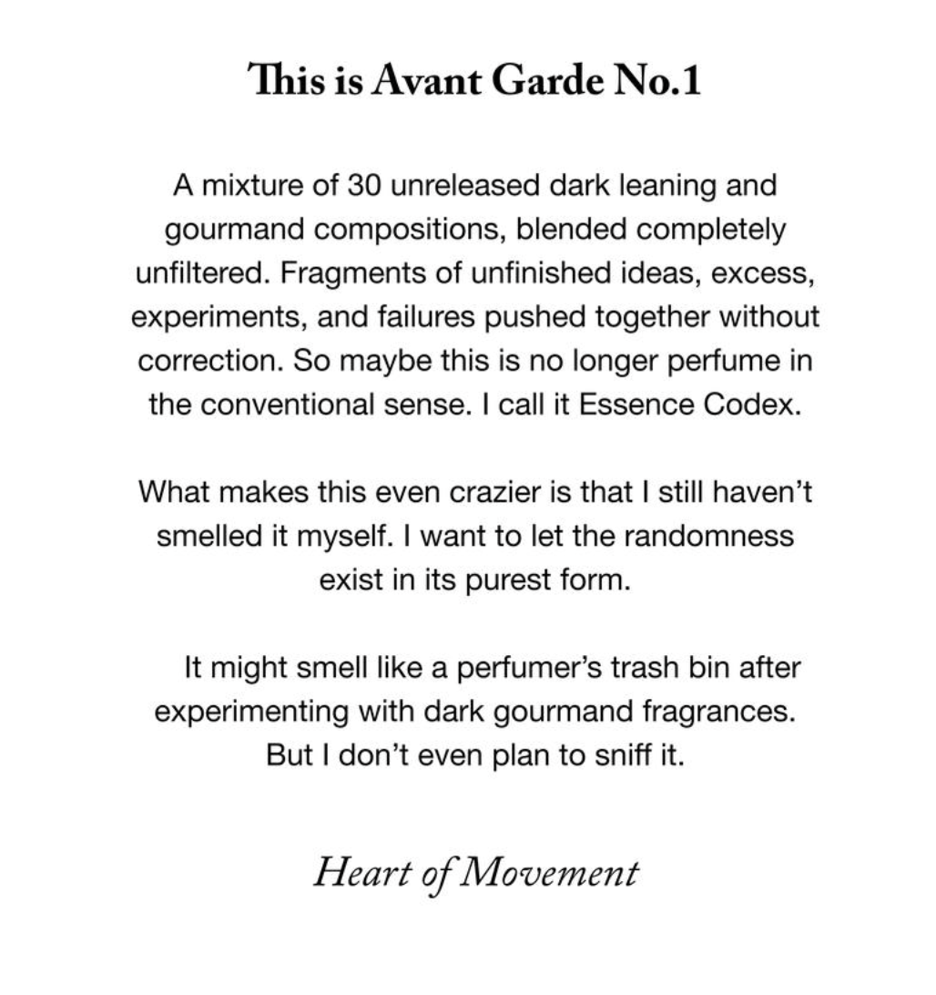 Avant Garde No.1 50ml
