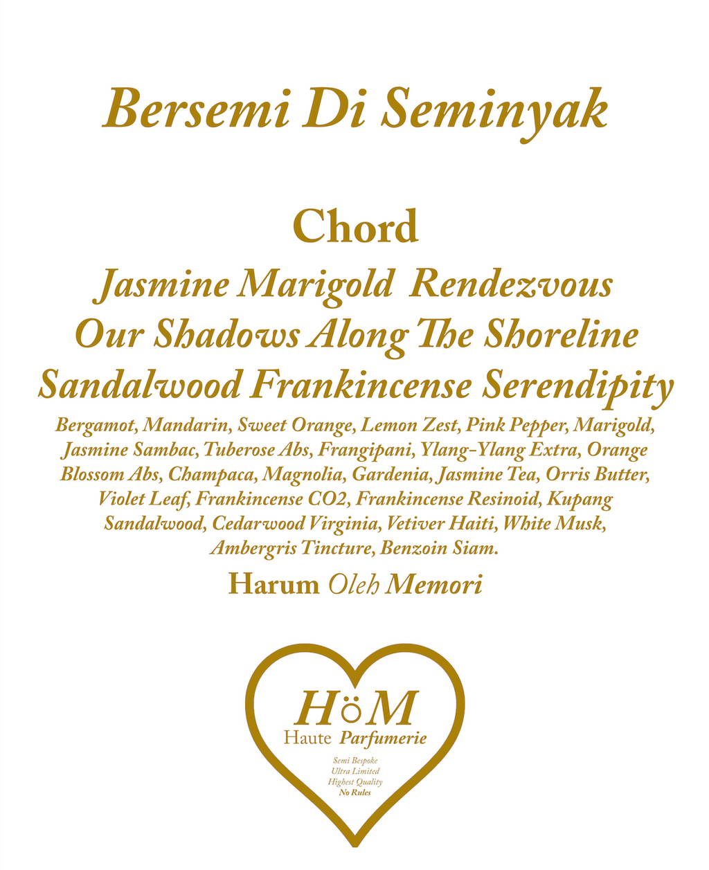 Bersemi Di Seminyak 50ml