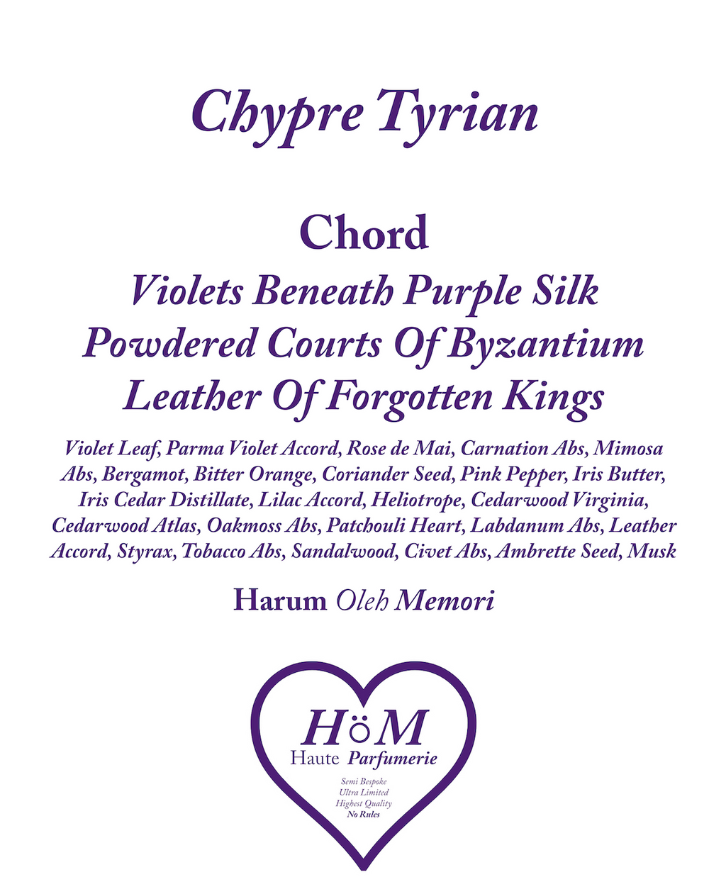 Chypre Tyrian 50ml