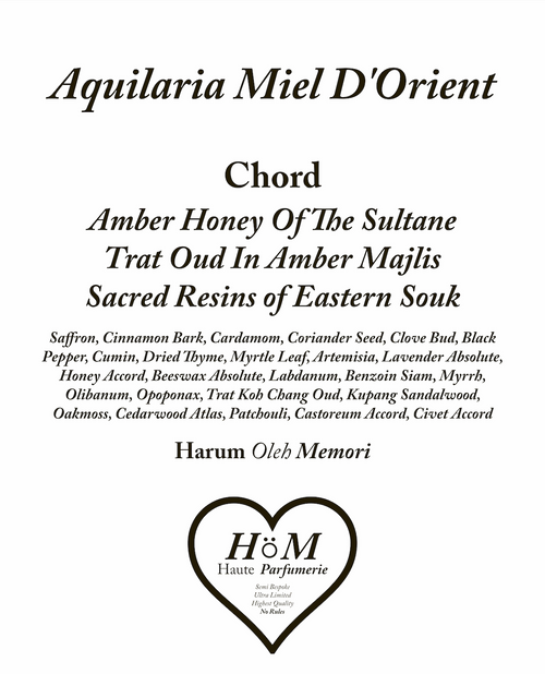 Aquilaria Miel D'Orient
