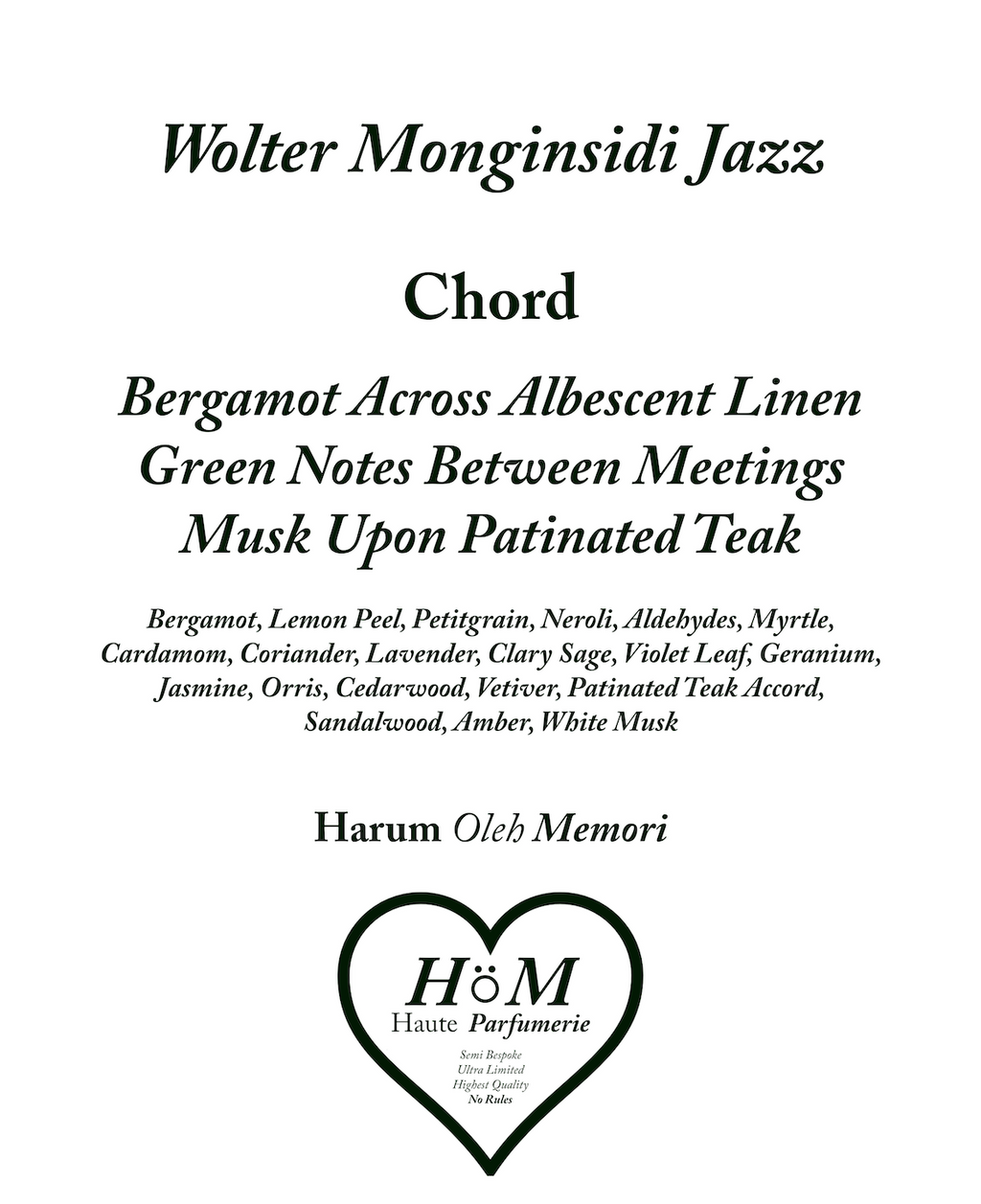 Wolter Monginsidi Jazz 50ml