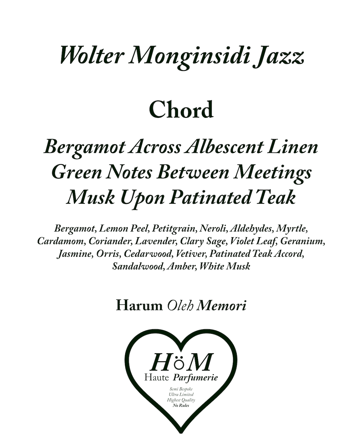 Wolter Monginsidi Jazz 50ml