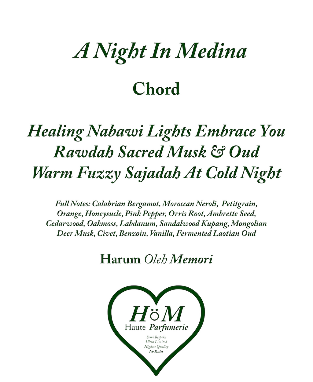 A Night In Medina 50ml [Pre Order]